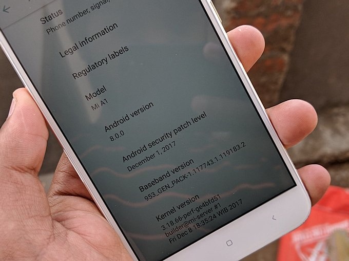 Телефону Xiaomi Mi A1 добавят возможность быстрой зарядки