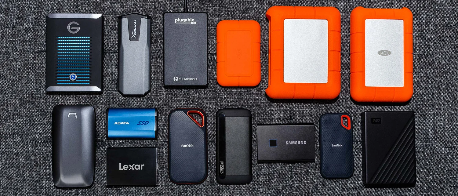 Как выбрать внешний жесткий диск и SSD?