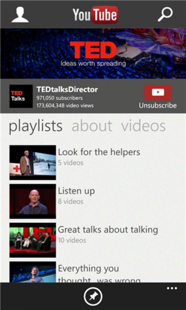 Talking about everything. Приложение ютуб для Windows. Youtube Windows Phone.