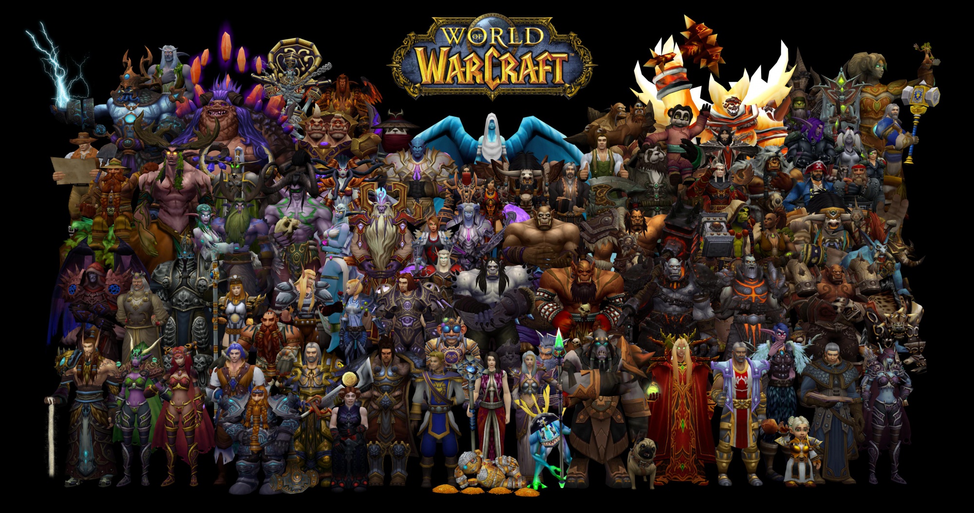 World of Warcraft 2004 персонаж