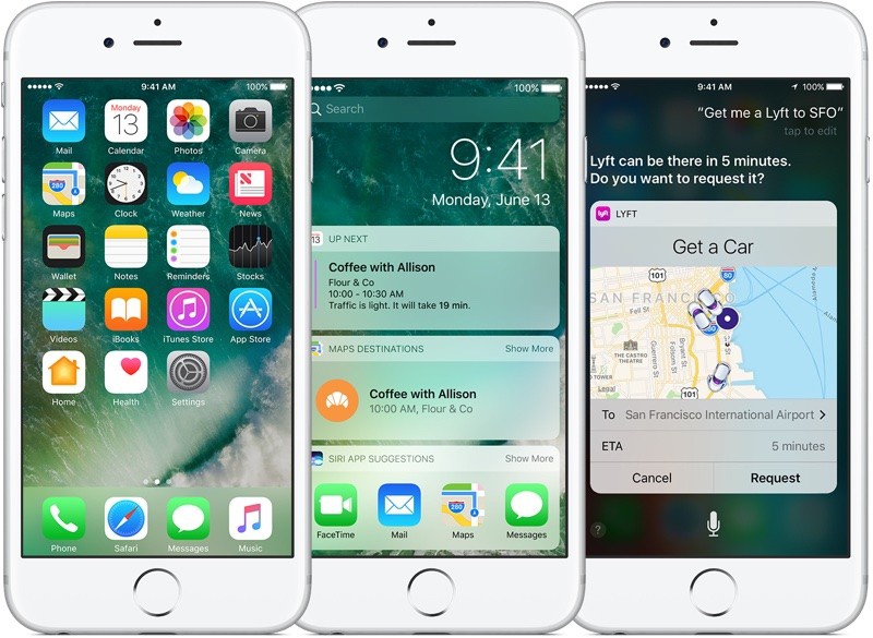 Новая ОС iOS 10 будет доступна для загрузки 13 сентября