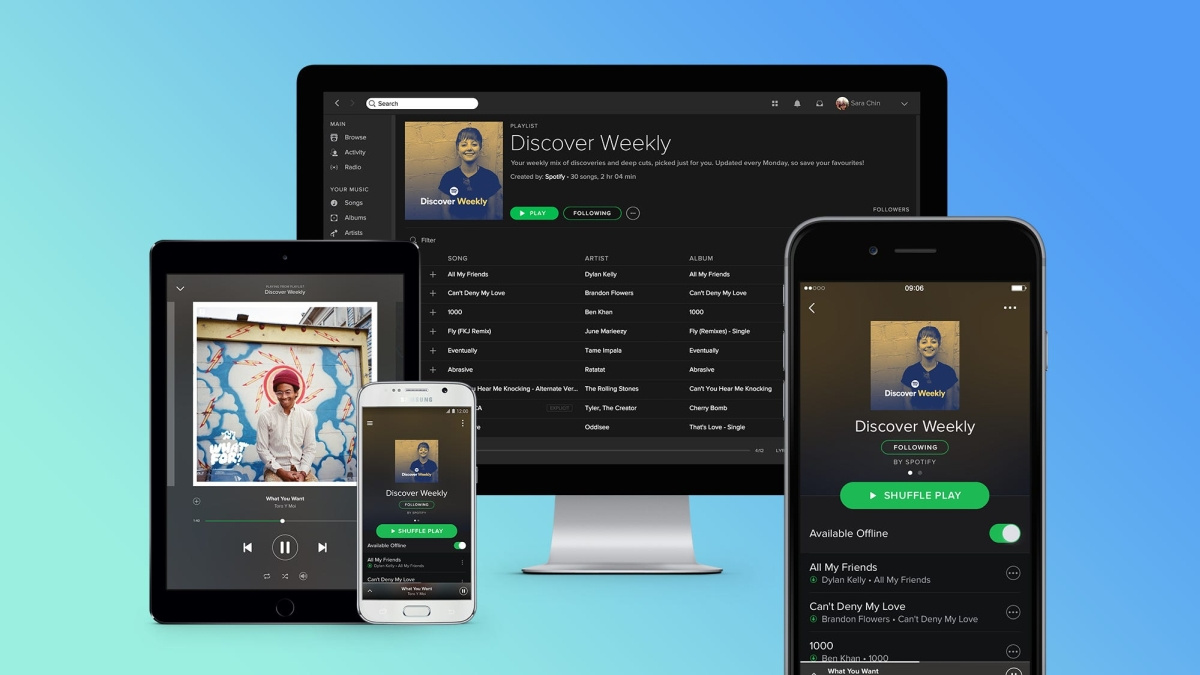 Spotify убрала ограничение в 10 тысяч песен в библиотеке