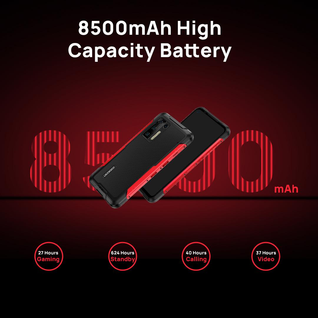 Doogee представила защищенный смартфон S97 Pro с аккумулятором на 8500 мАч  и 48 Мп камерой Samsung