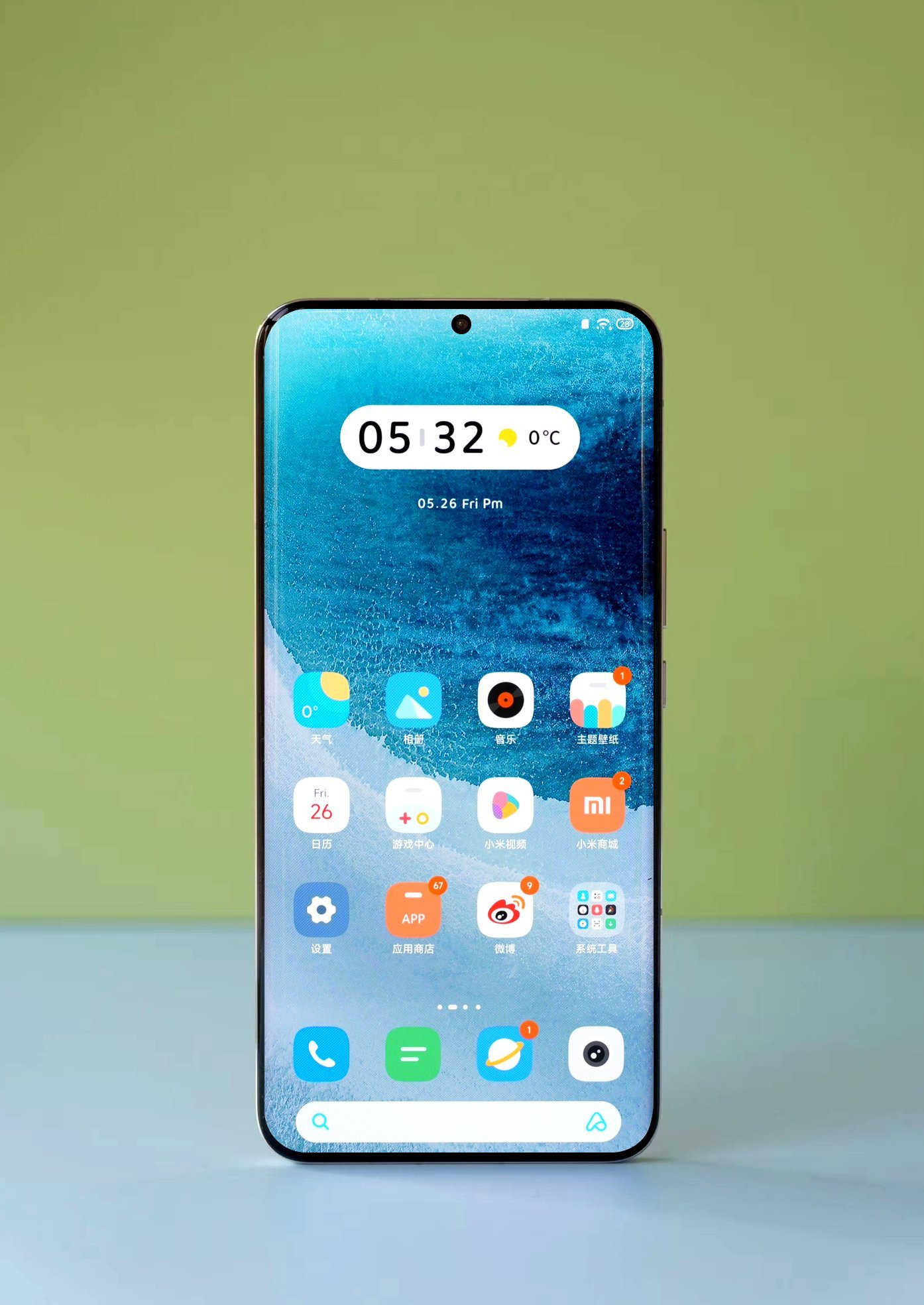 Флагманский смартфон Xiaomi 14 Pro показан на рендере