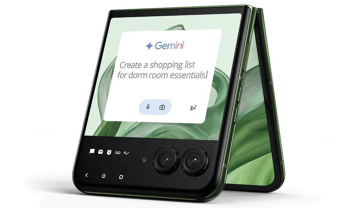 Motorola стала использовать Gemini от Google для дополнительного экрана  «раскладушек» серии Razr 50