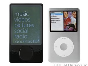 Microsoft Zune & iPod Classic