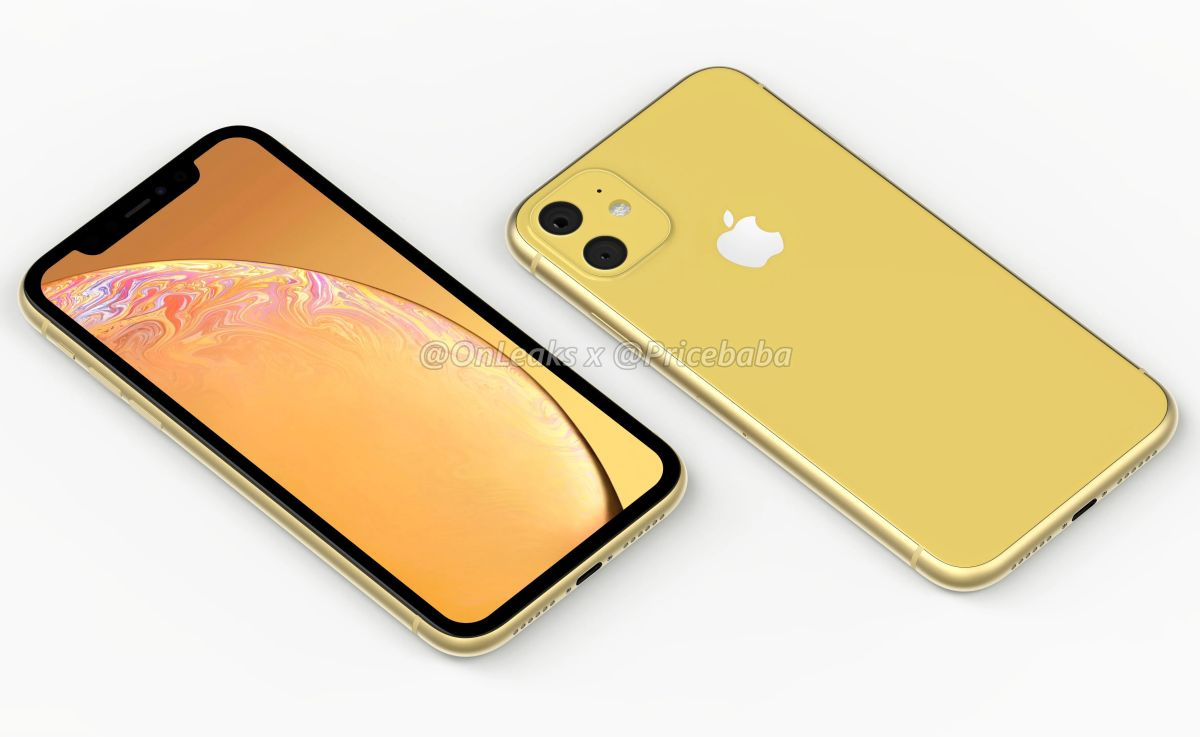 Утечка: рендеры iPhone XR 2019 с квадратной камерой на задней панели