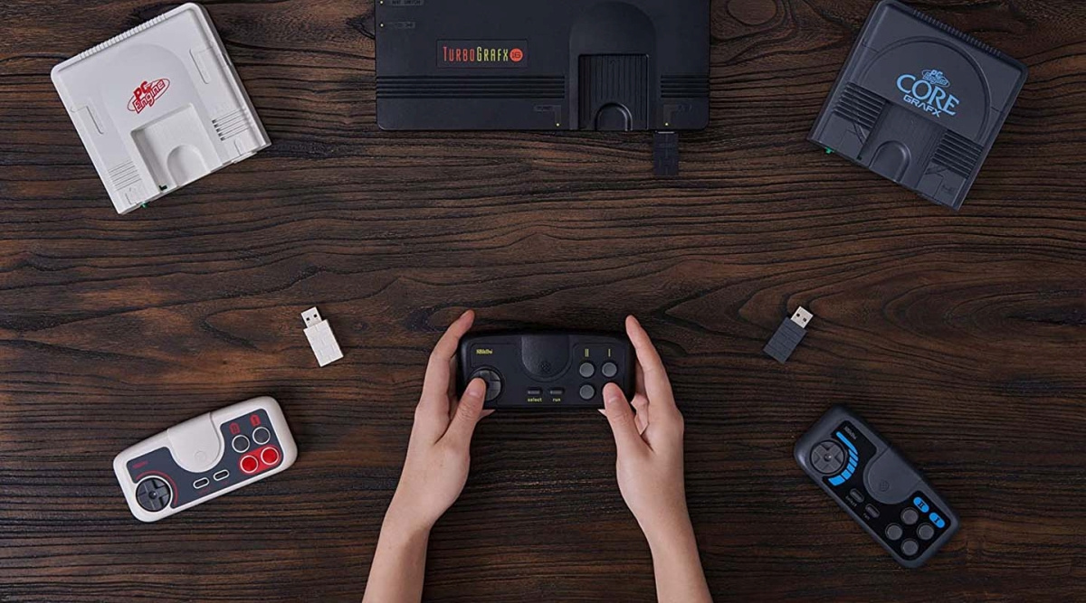 8BitDo показала беспроводной контроллер TG16 для ретро-консоли TurboGrafx-16  mini